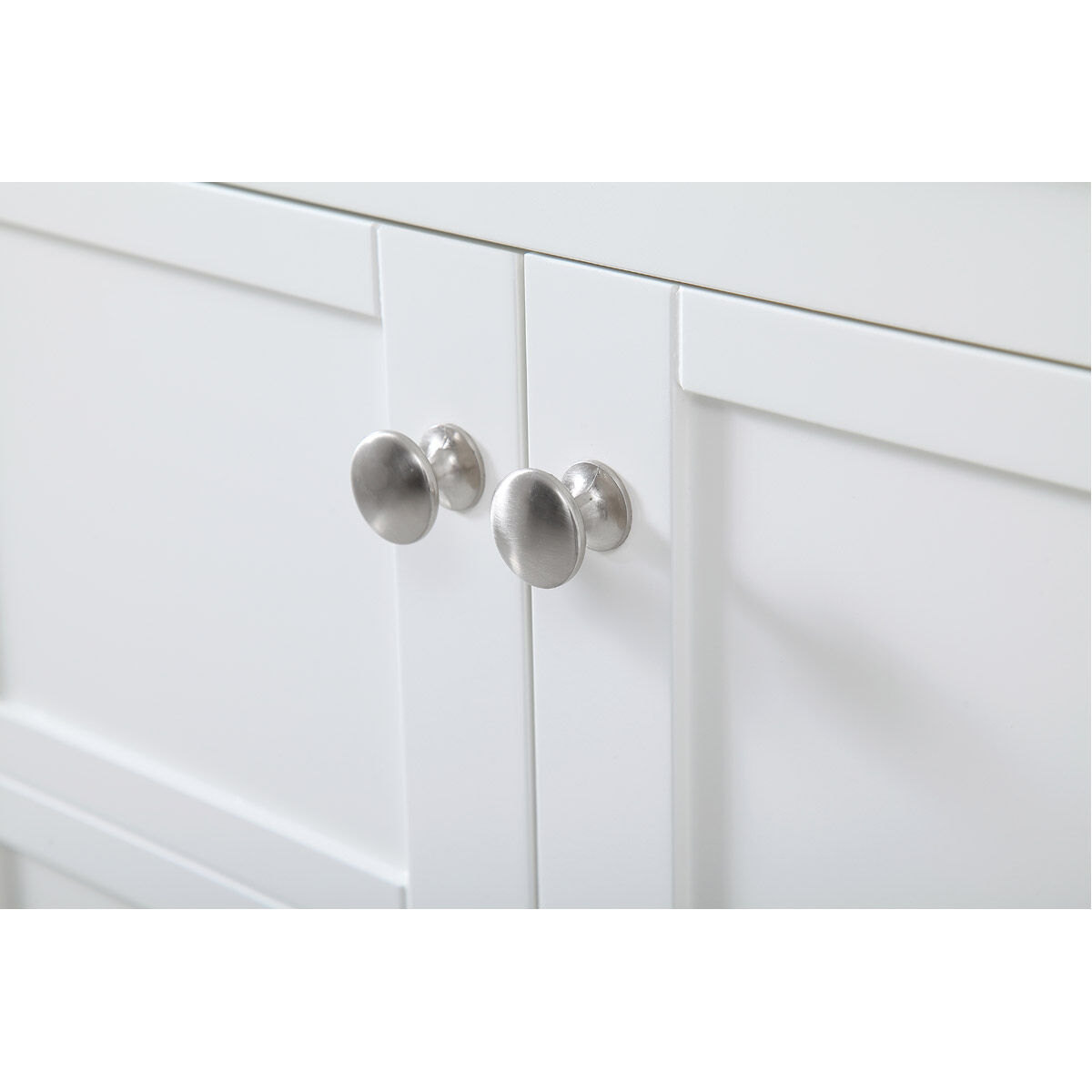 Theo 72 X 22 X 34 inch White Vanity Sink Set