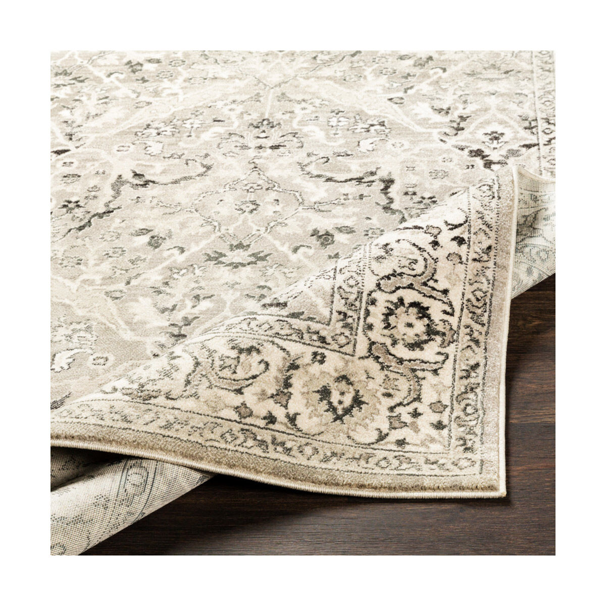 Mesopotamia 94 X 30 inch Camel/Black/Ivory Rugs, Runner