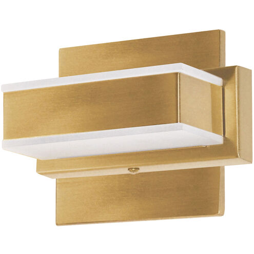 Modern LED 6 inch Gold Vanity Light Wall Light