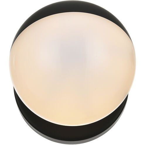 Majesty 1 Light 5 inch Black Bath Sconce Wall Light