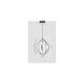 Canada LED 24 inch Chrome Pendant Ceiling Light