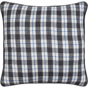 Brent 18 inch Black; Multicolored Pillow Kit