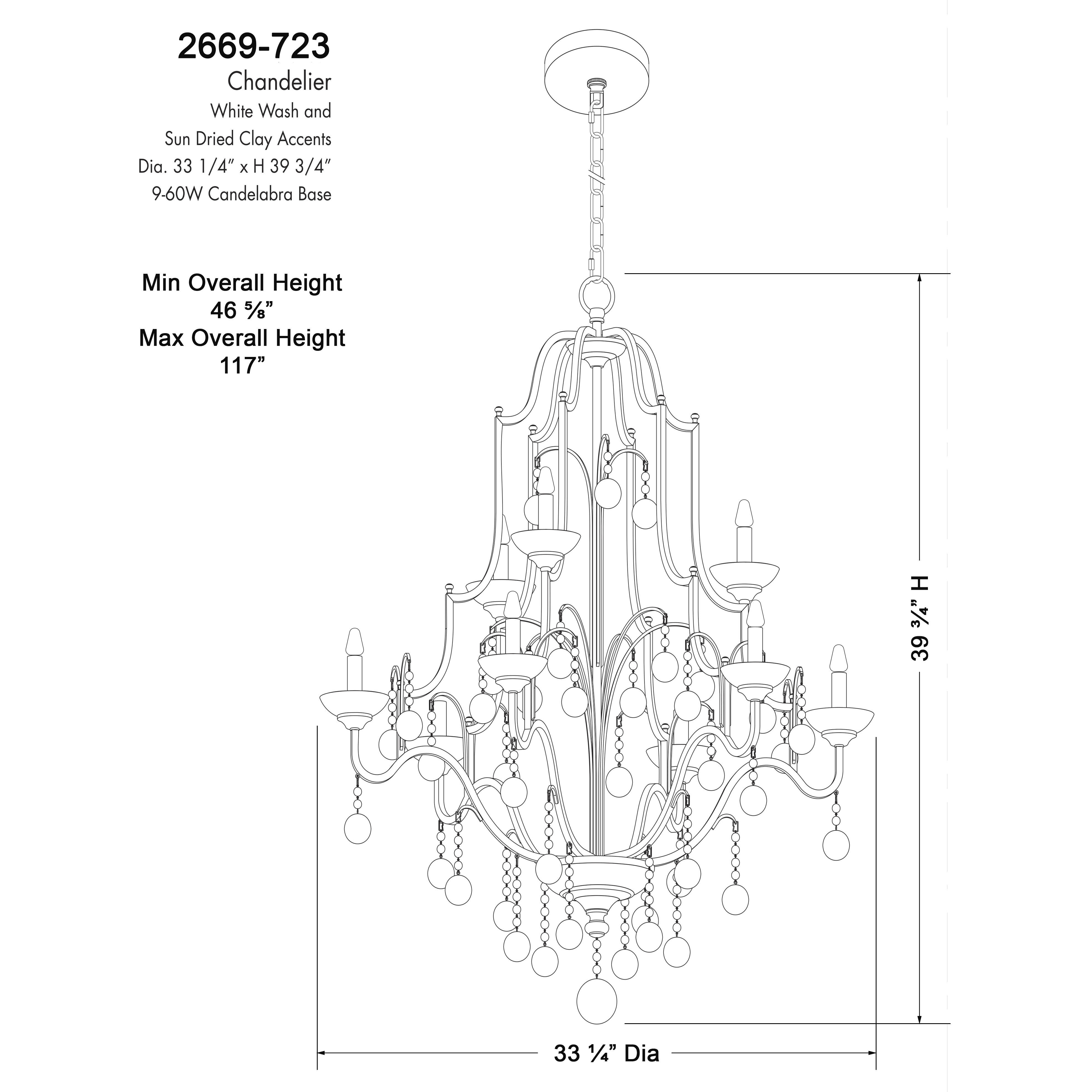 Colonial Charm 9 Light 33 inch Old World Bronze/Walnut Accents Chandelier Ceiling Light