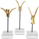 Hummingbirds 13 X 5.75 inch Sculptures, Set of 3
