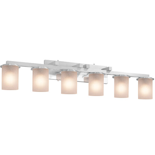 Fusion LED 45 inch Brushed Nickel Bath Bar Wall Light in 4200 Lm LED, Almond Fusion