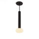 Combi LED 5 inch Matte Black Pendant Ceiling Light, Suspension / Flush Mount 2-in-1