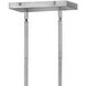 Ensemble LED 62 inch Polished Nickel Chandelier Ceiling Light, Linear & Oval