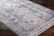 Lincoln 120.08 X 96.06 inch Navy/Denim/Pale Blue/Light Beige/White Machine Woven Rug in 8 x 10, Rectangle