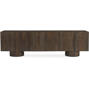 Hadley 90 inch Dark Brown Media Unit