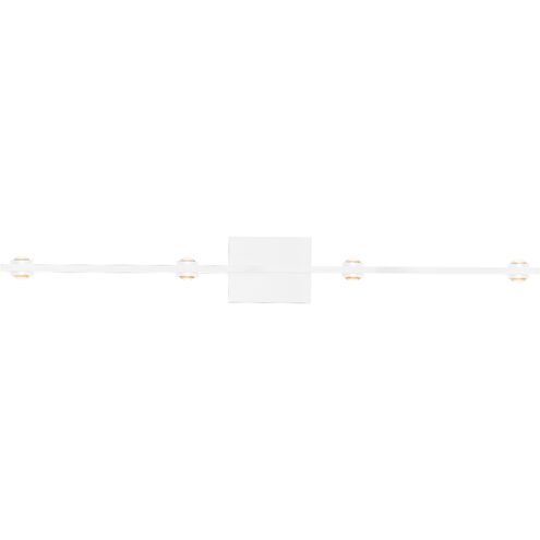 Aurora 8 Light Matte White Wall Sconce Wall Light