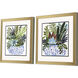 Succulent Garden Blue and Green Framed Art, Propac