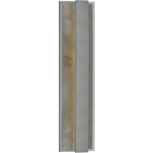 Caspian LED 24 inch Gray Exterior Wall Sconce