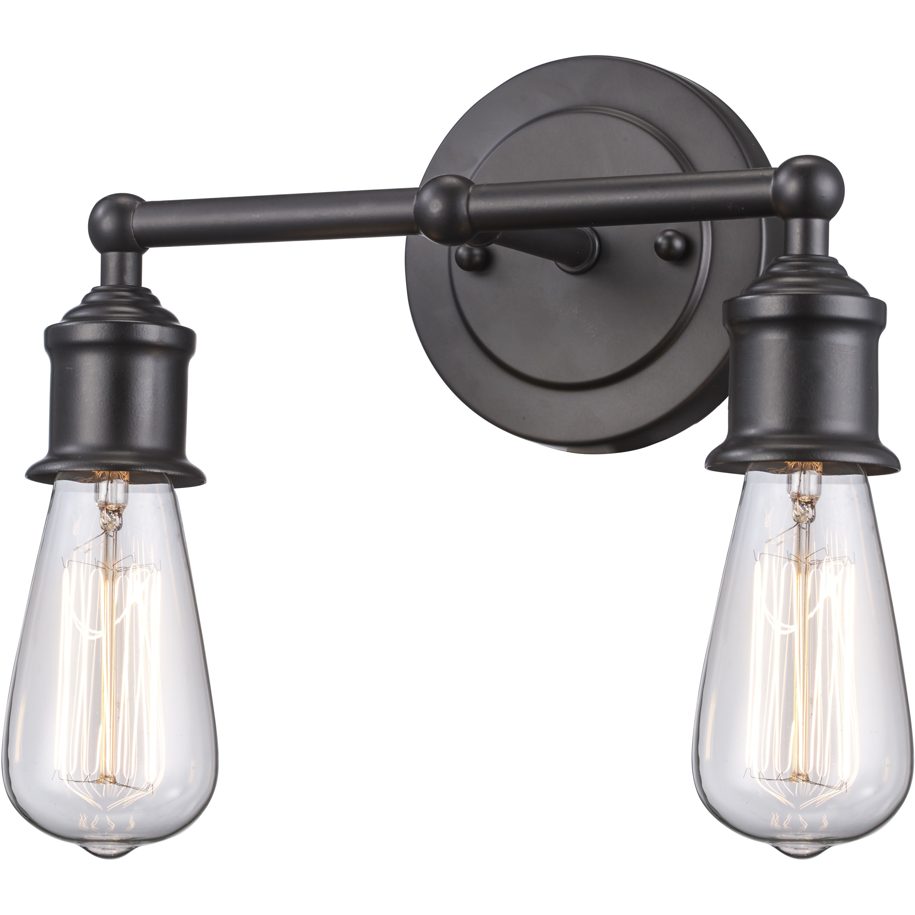 Underwood 2 Light 11 inch Rubbed Oil Bronze Vanity Bar Wall Light