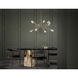 Beyond Synapse LED 31.5 inch Black Chandelier Ceiling Light, Beyond