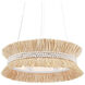 Seychelles 6 Light 33 inch Mole Black Chandelier Ceiling Light, Jamie Beckwith Collection