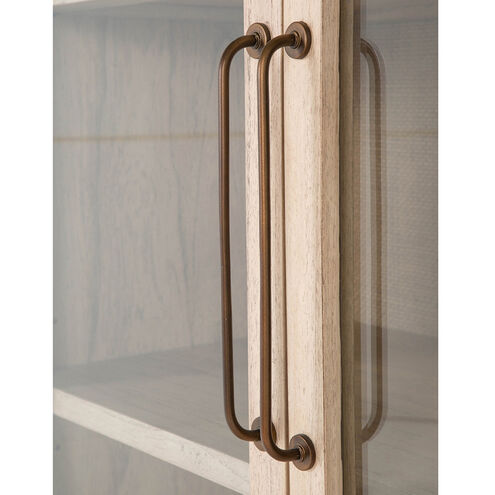 Elsa Blonde Natural / Antique Bronze Cabinet