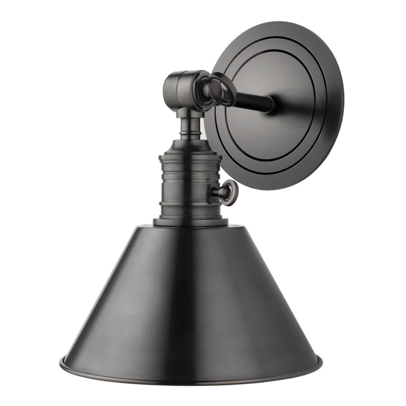 Garden City 8.5 inch 75.00 watt Old Bronze Pivot Wall Sconce Wall Light
