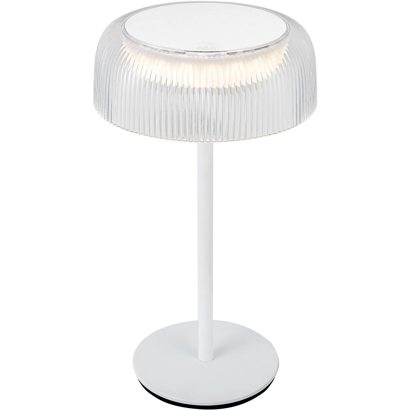 Brilla 10.5 inch 3 watt White Table Lamp Portable Light