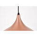 Circa 1 Light 16.5 inch Honey Gold Pendant Ceiling Light