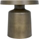 Lee 19 X 19 inch Aged Brass Side Table