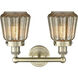 Chatham 2 Light 15.5 inch Antique Brass Bath Vanity Light Wall Light in Mercury