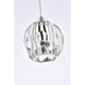 Eren 1 Light 6 inch Chrome Pendant Ceiling Light