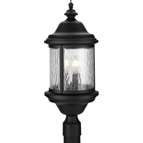 Ashmore 3 Light 24 inch Textured Black Outdoor Post Lantern