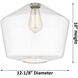 Ballston Cindyrella 1 Light 12 inch White and Polished Chrome Mini Pendant Ceiling Light