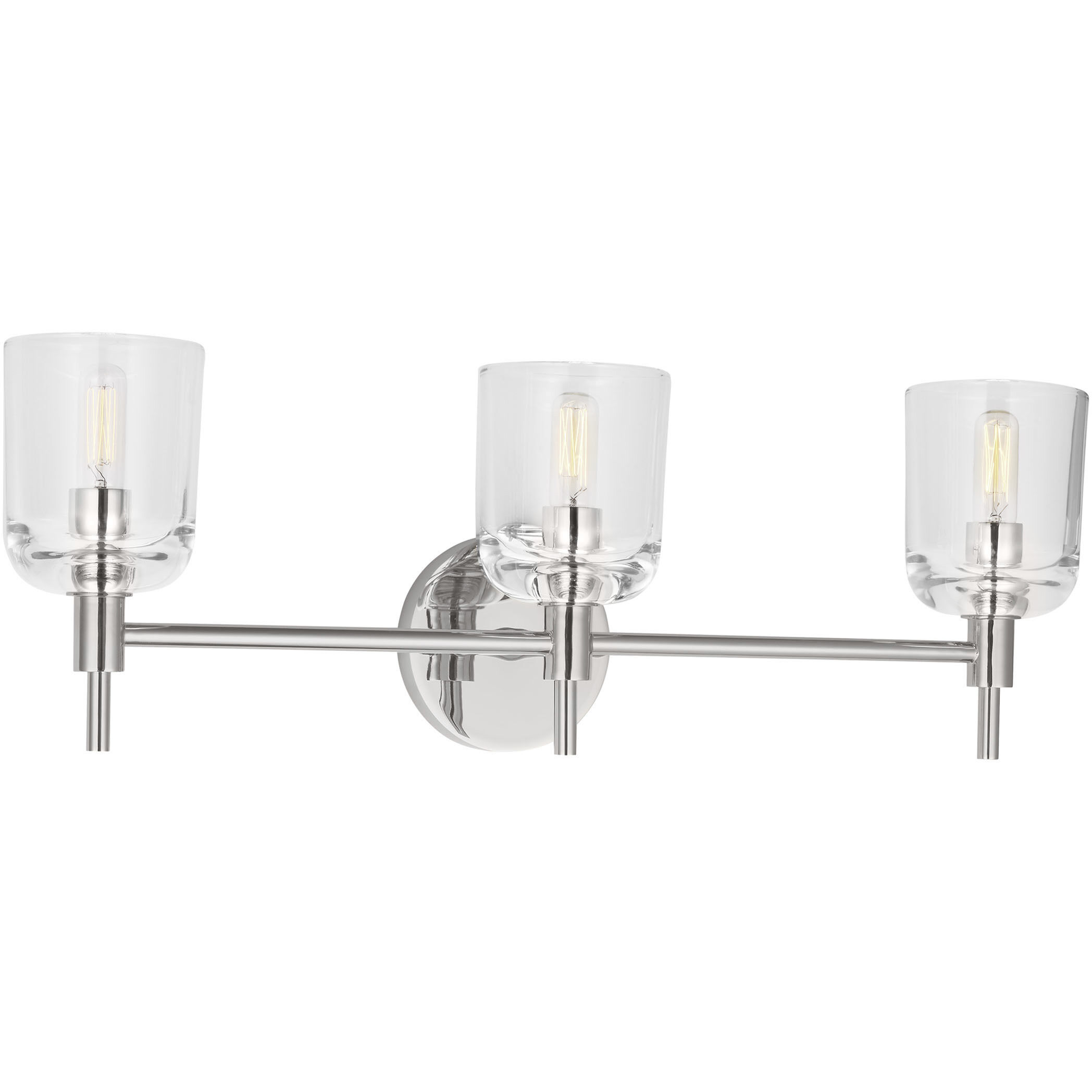 Thom Filicia Hartley 3 Light 24 inch Polished Nickel Bath Vanity Wall Light