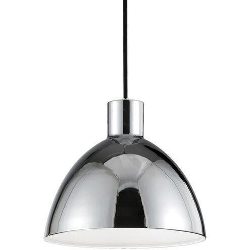 Chroma LED 8.88 inch Chrome Pendant Ceiling Light