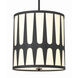 Royston Pendant Ceiling Light in Black