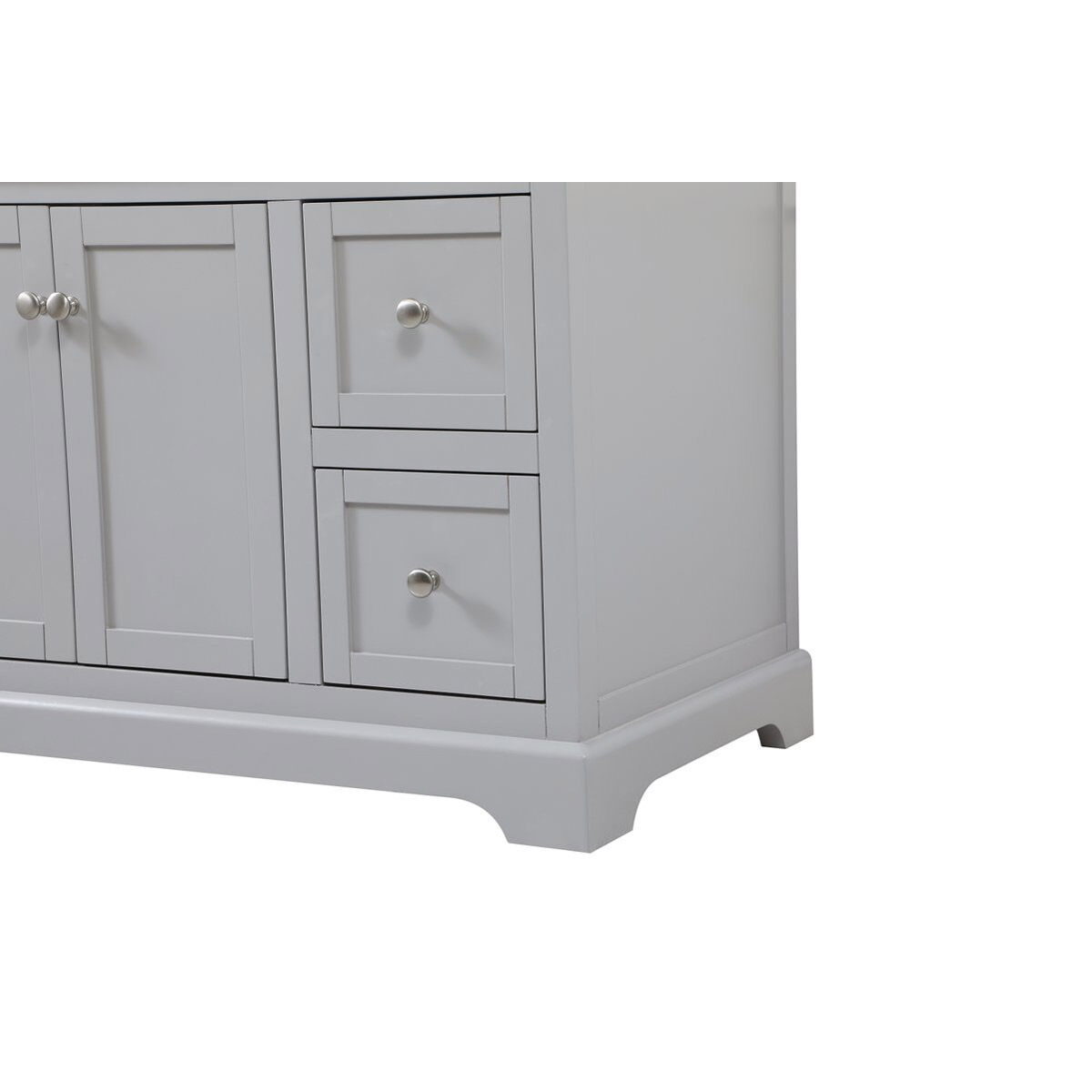 Franklin 48 X 22 X 35 inch Grey Bathroom Vanity Cabinet