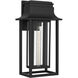 Garner 1 Light 20.25 inch Matte Black Outdoor Wall Lantern