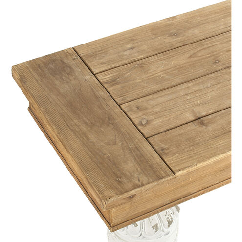 Alcott 59.1 X 17.7 inch White Buffet Table