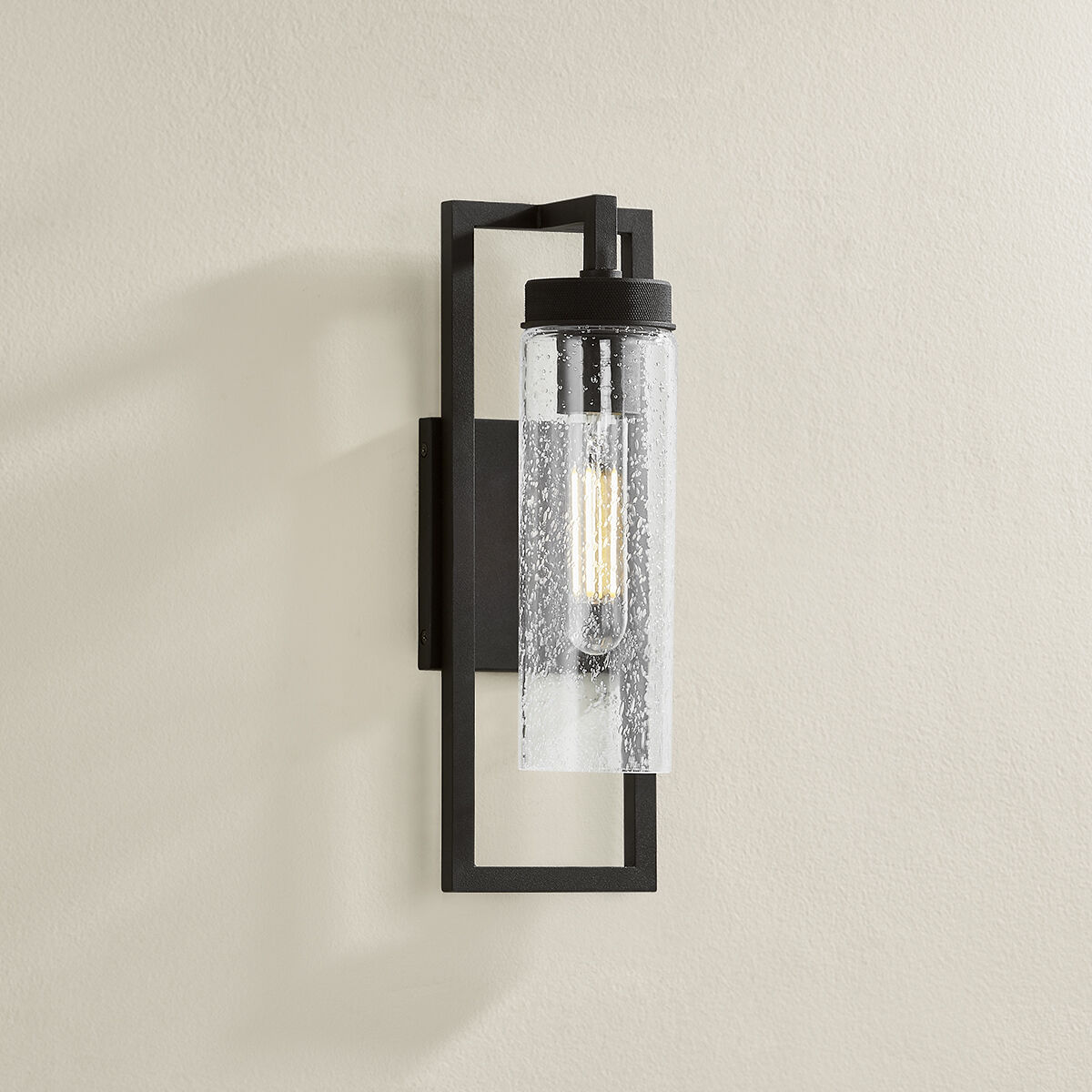Chester 1 Light 4.75 inch Textured Black Wall Sconce Wall Light