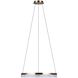 Elynn LED 23.5 inch Gold Chandelier Ceiling Light