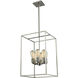 Williamsport 6 Light 14 inch Brushed Nickel Chandelier Ceiling Light