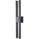 Slate LED 4.7 inch Matte Black ADA Wall Sconce Wall Light