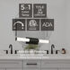 Dax LED 27.25 inch Black Vanity Light Wall Light