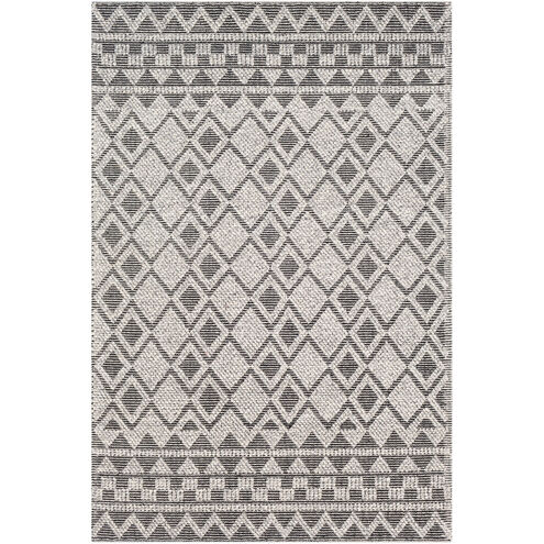 Hygge 108 X 72 inch Medium Gray/Black/Cream Rugs