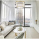 Carnaby 9 Light 32.25 inch Modern Gold Chandelier Ceiling Light