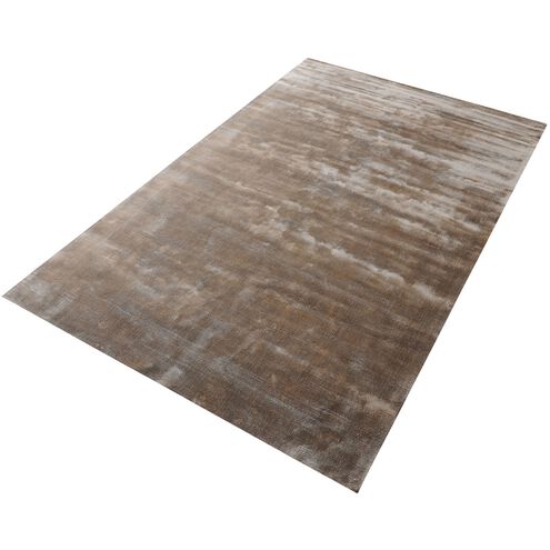 Auram 96 X 30.7 inch Metallic Brown Rug, Handwoven