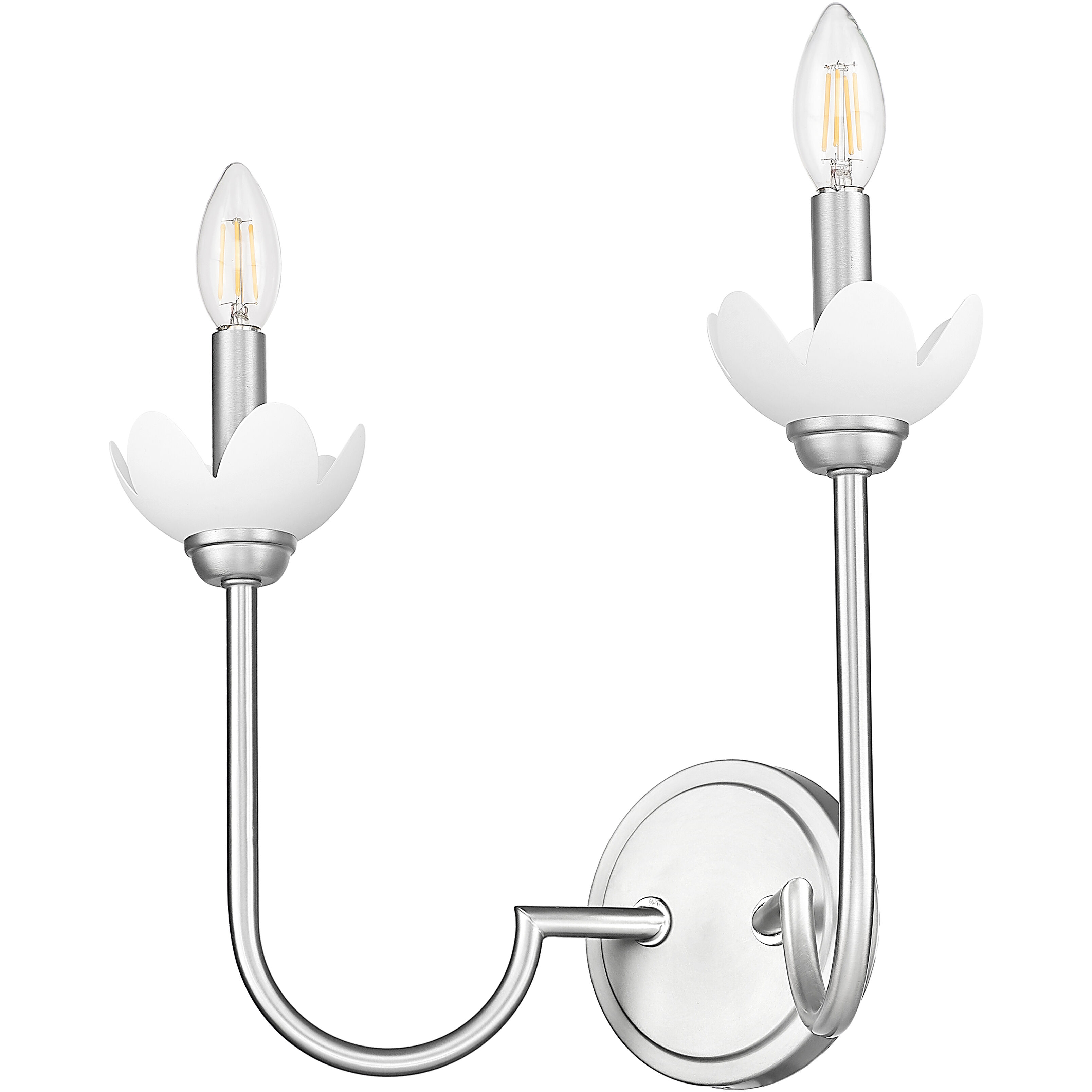 Allistair Wall Sconce Wall Light in Brushed Nickel