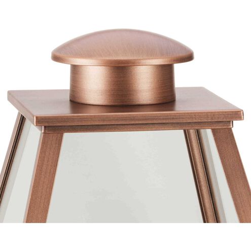 Bradshaw 1 Light 24 inch Antique Copper Outdoor Wall Lantern, Design Series