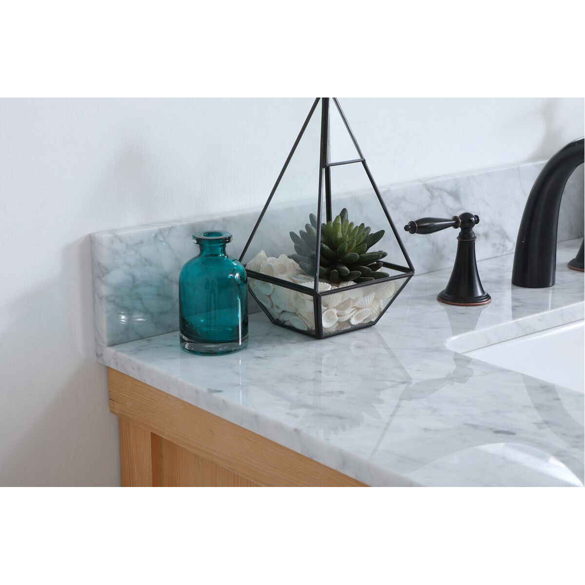 Clement 36 X 22 X 34 inch Natural Wood Bathroom Vanity Cabinet