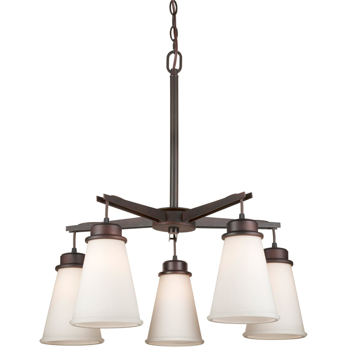 Aubrey 5 Light 26 inch Antique Bronze Chandelier Ceiling Light