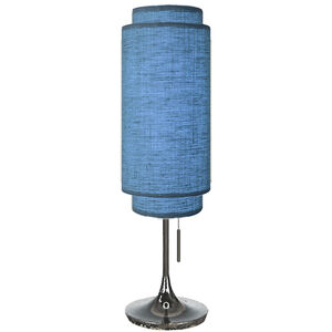Lollipop 31 inch 14.00 watt Black Nickel Table Lamp Portable Light