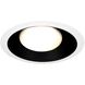 Recessed Ligthing Black with White Recessed Trim