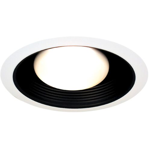 Recessed Ligthing Black with White Recessed Trim