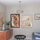 Euclid LED 20 inch Aged Brass Pendant Ceiling Light